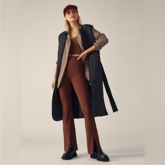 Athleta Pants - Athleta Elation Split Flare Pant in Ancient Mahogany XS Petite
